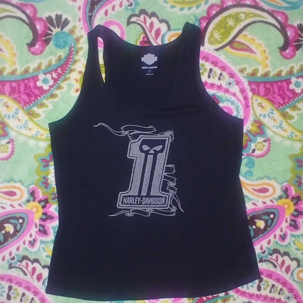 Harley Davidson tank